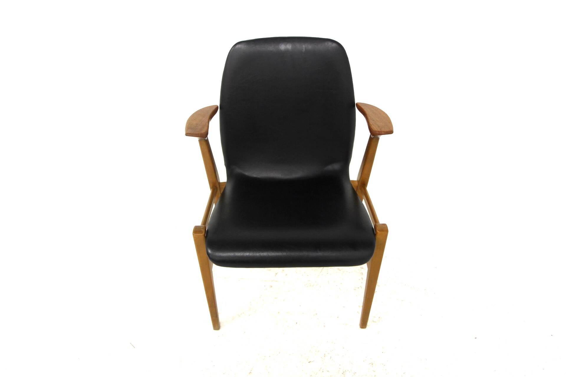 Leatherette office chair, Svegards, Markaryd, Sweden, 1950