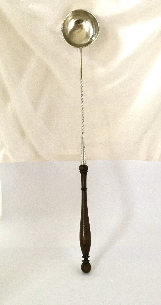 Silver punch ladle, Eugène Cadot