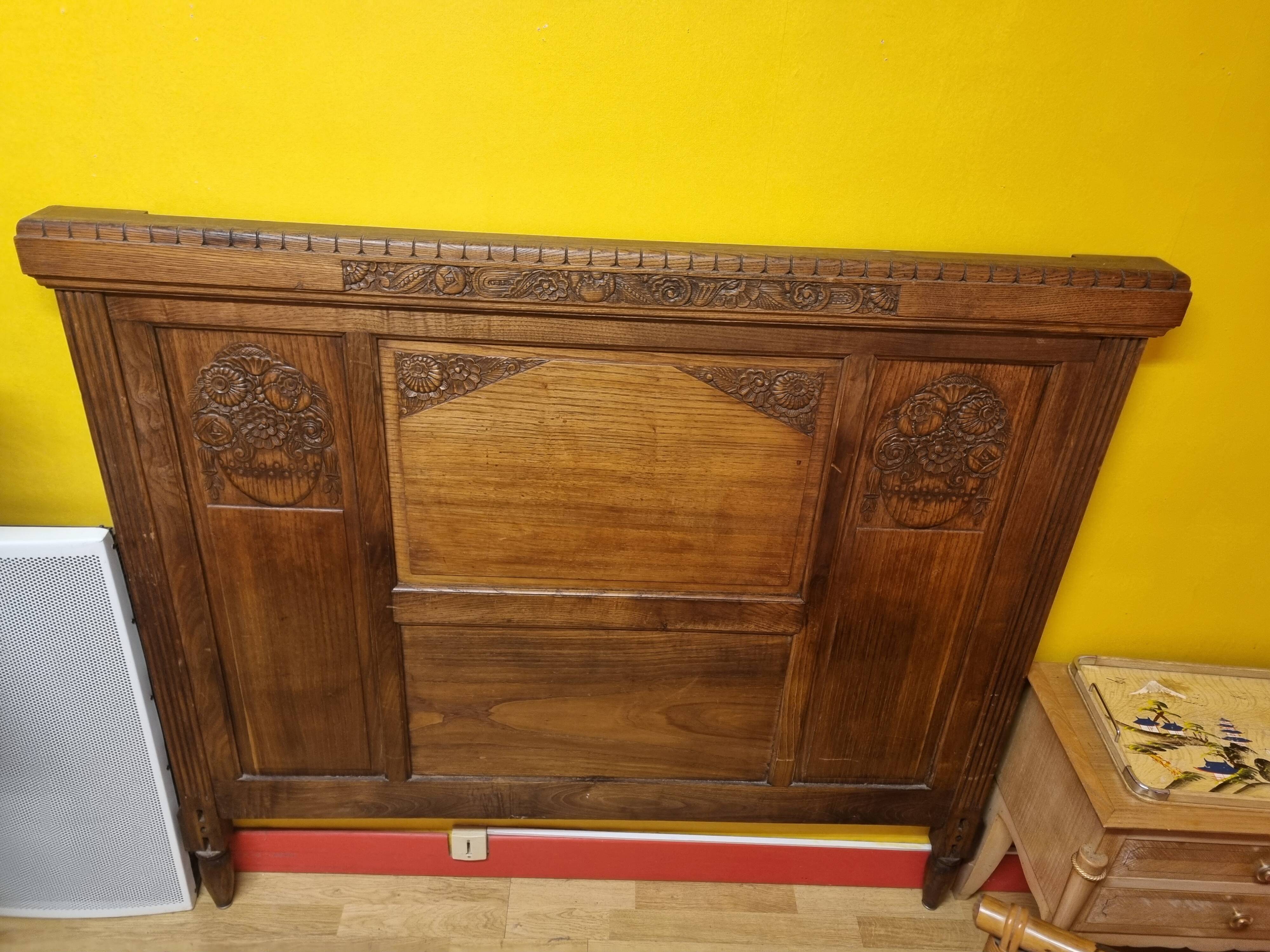 Art nouveau headboard