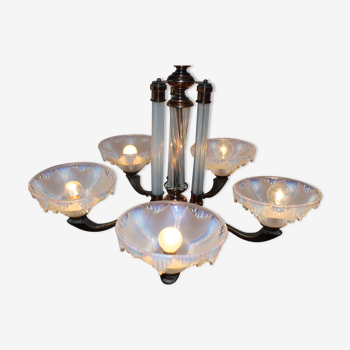 Chandelier art deco style ezan petitot