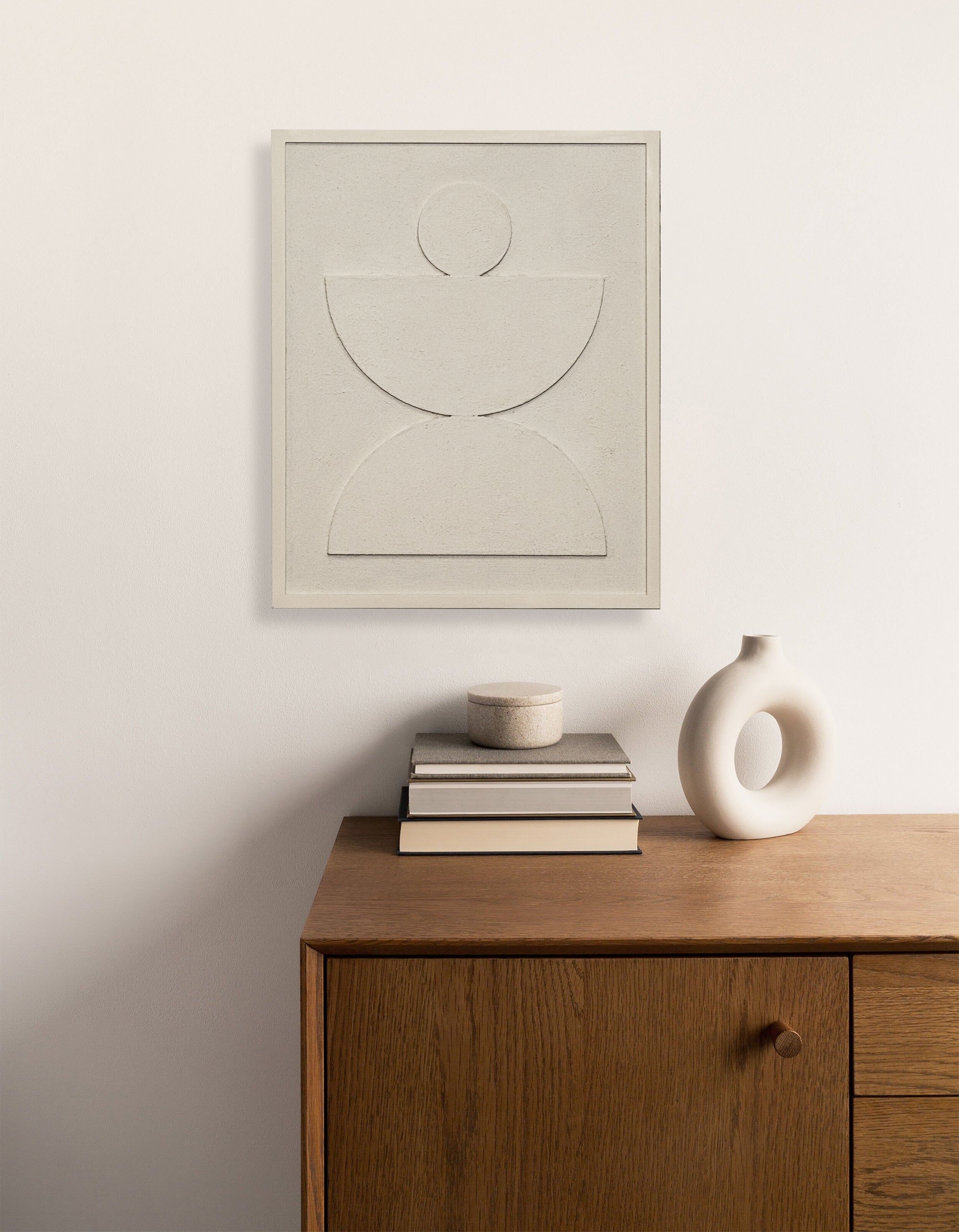 Minimalist relief table W01