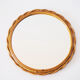 Vintage rattan sun mirror