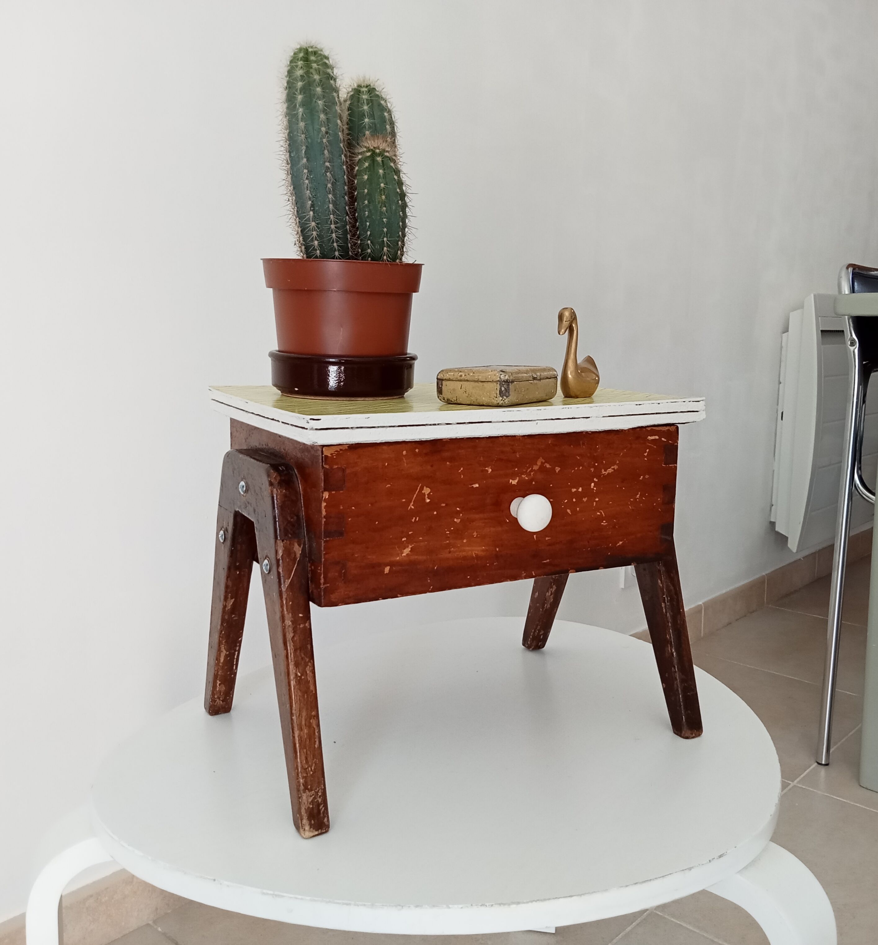Vintage stool 50s