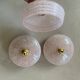 Pink Clichy glass pendant lamp