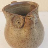 Pitcher zoomorphic sandstone vintage owl