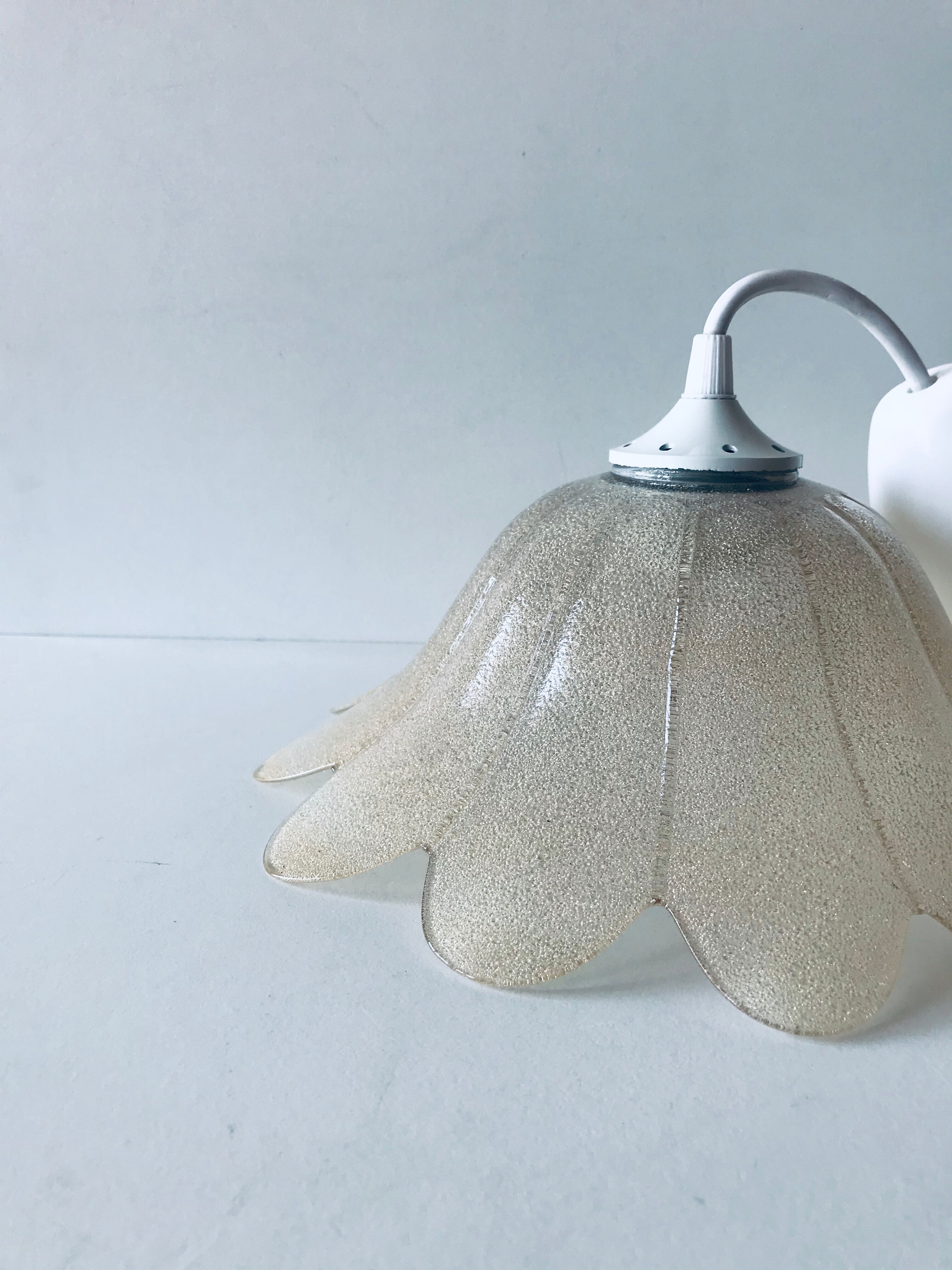 Glass flower suspension