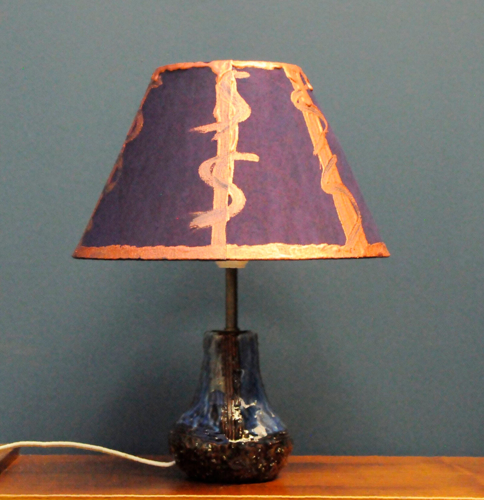 Scandinavian ceramic lamp