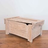 Antique Hand-Crafted Beech Trunk