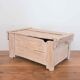 Antique Hand-Crafted Beech Trunk