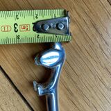 Silver metal dog knife holder