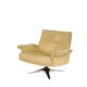 Vintage De Sede DS-35 armchair in cream aniline leather - 1970s Swiss design
