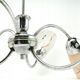 Mid-century chandelier from Polam, Poland, 1960s