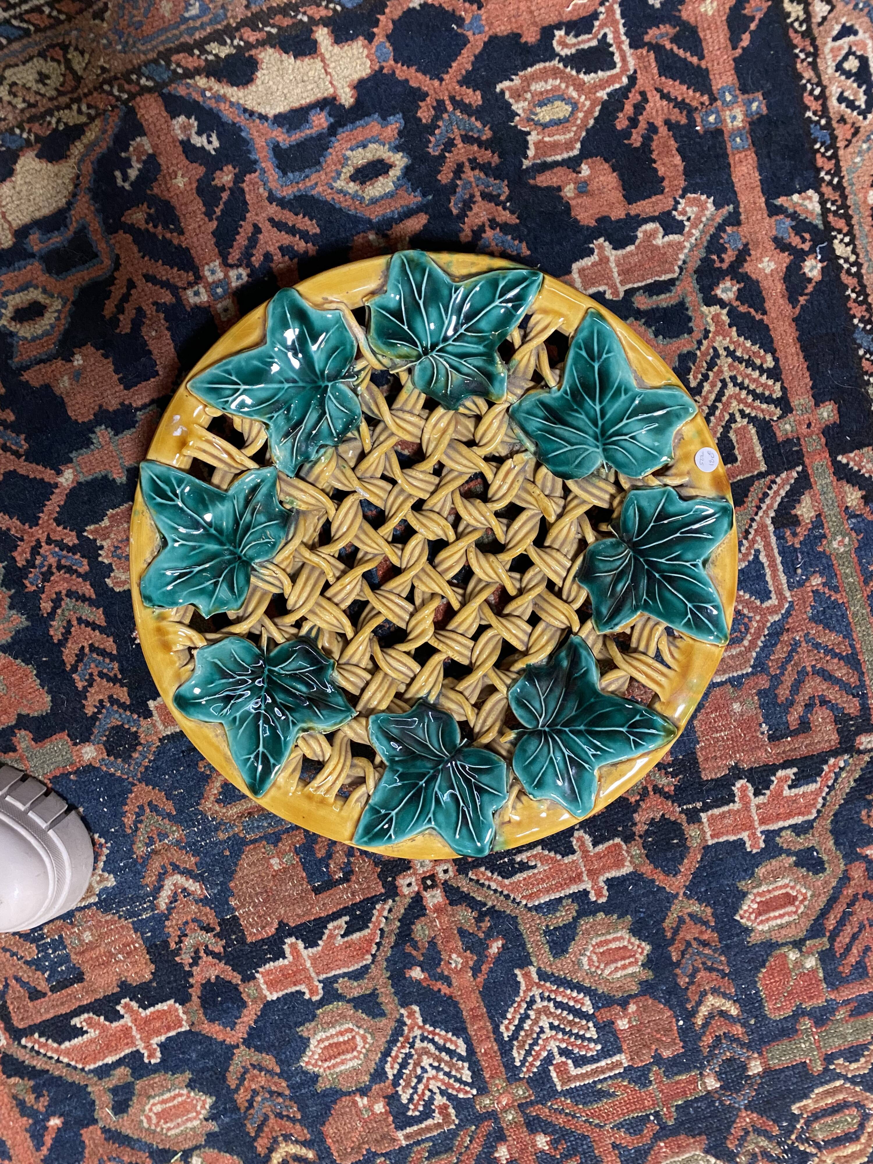 Large ceramic cup slurry Vallauris 1950