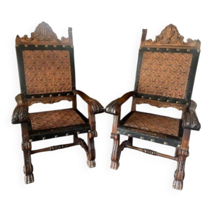 Fauteuils trône