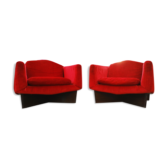 "Monaco" armchairs by Pierre Guariche