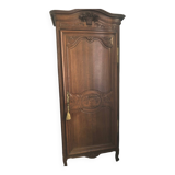Antique solid wood wardrobe