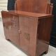 Art Deco buffet by Saddier & Fils in solid rosewood and veneer.