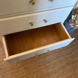 Vintage chiffonier with compass feet