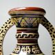 Small handled ceramic vase from Safi, signed, Morocco, 1960-1980.