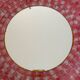 Vintage pink ceramic mirror