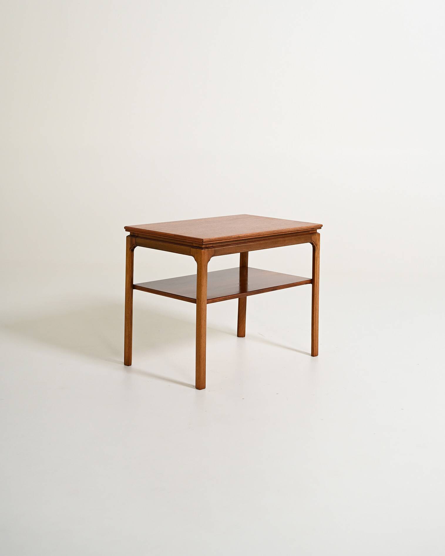 Scandinavian mahogany side table, 1950s–1960s