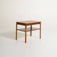 Scandinavian mahogany side table, 1950s–1960s