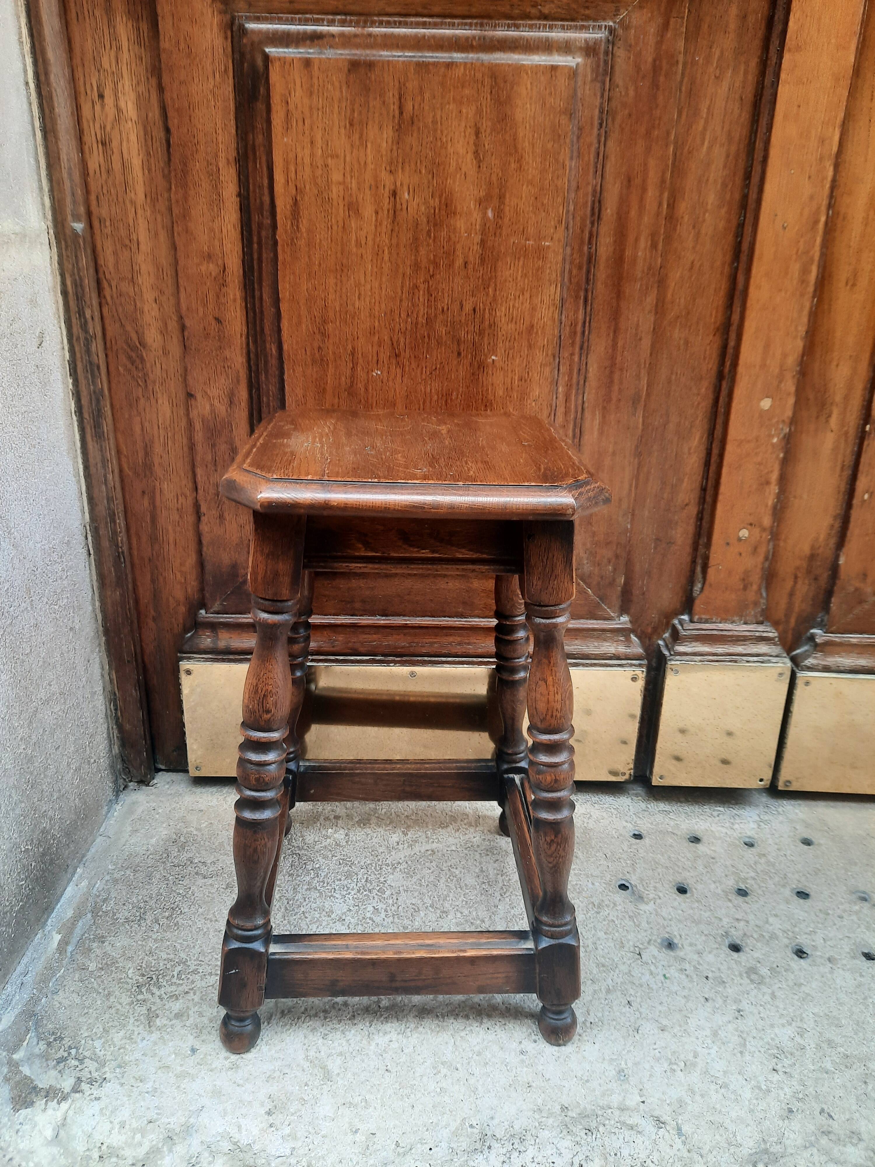Wooden stool