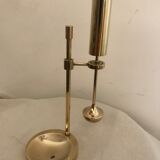 Brass gyroscopic candlestick Ilse Ammonsen Denmark 1950
