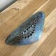 "Flower holder 'Galet' in glazed stoneware by Ch. OCORNOL, artistic glazed stoneware."