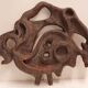 Ceramic wall piece by joop puntman