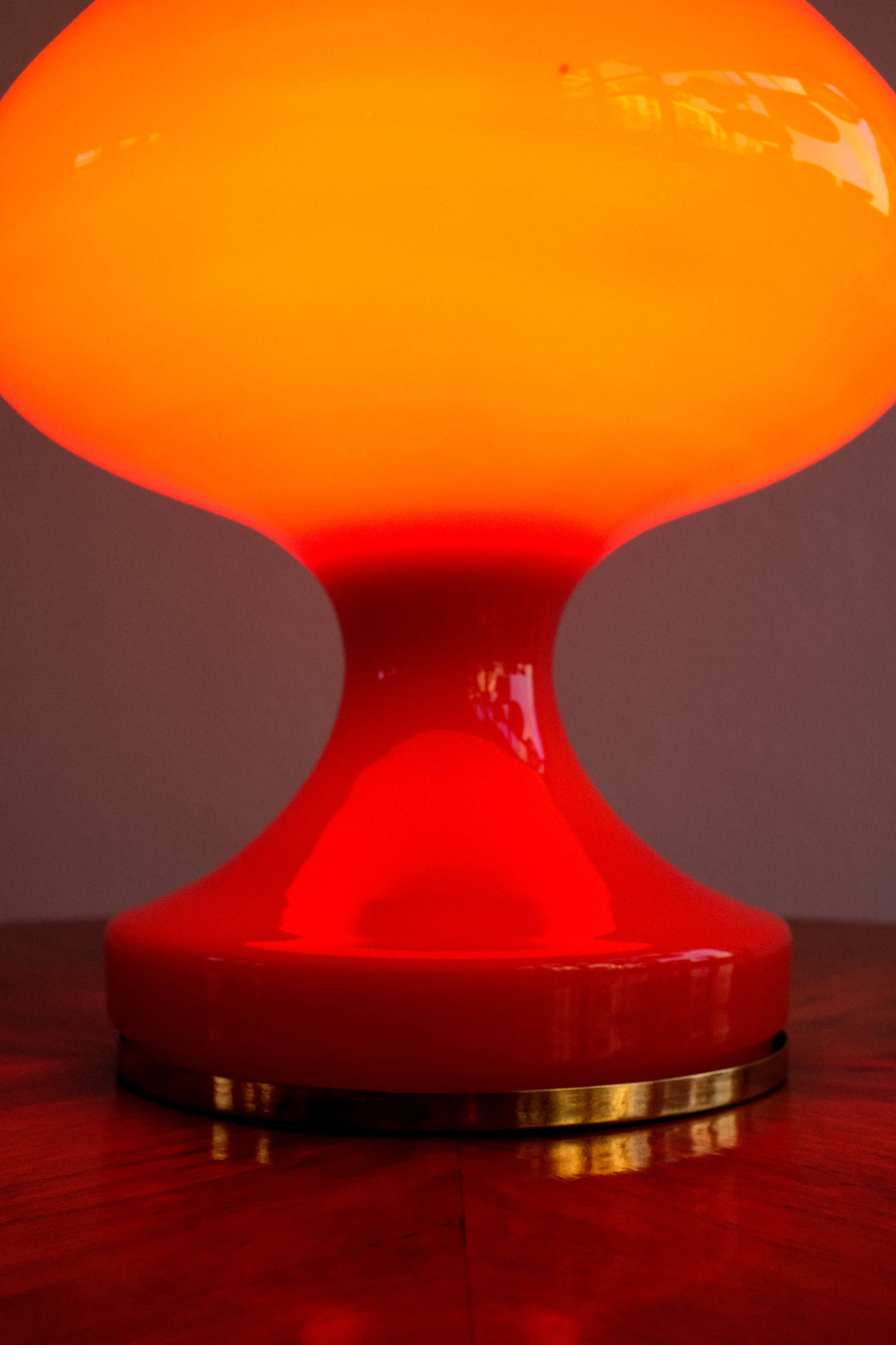 Vintage table lamp by Karel Volf, 1970s