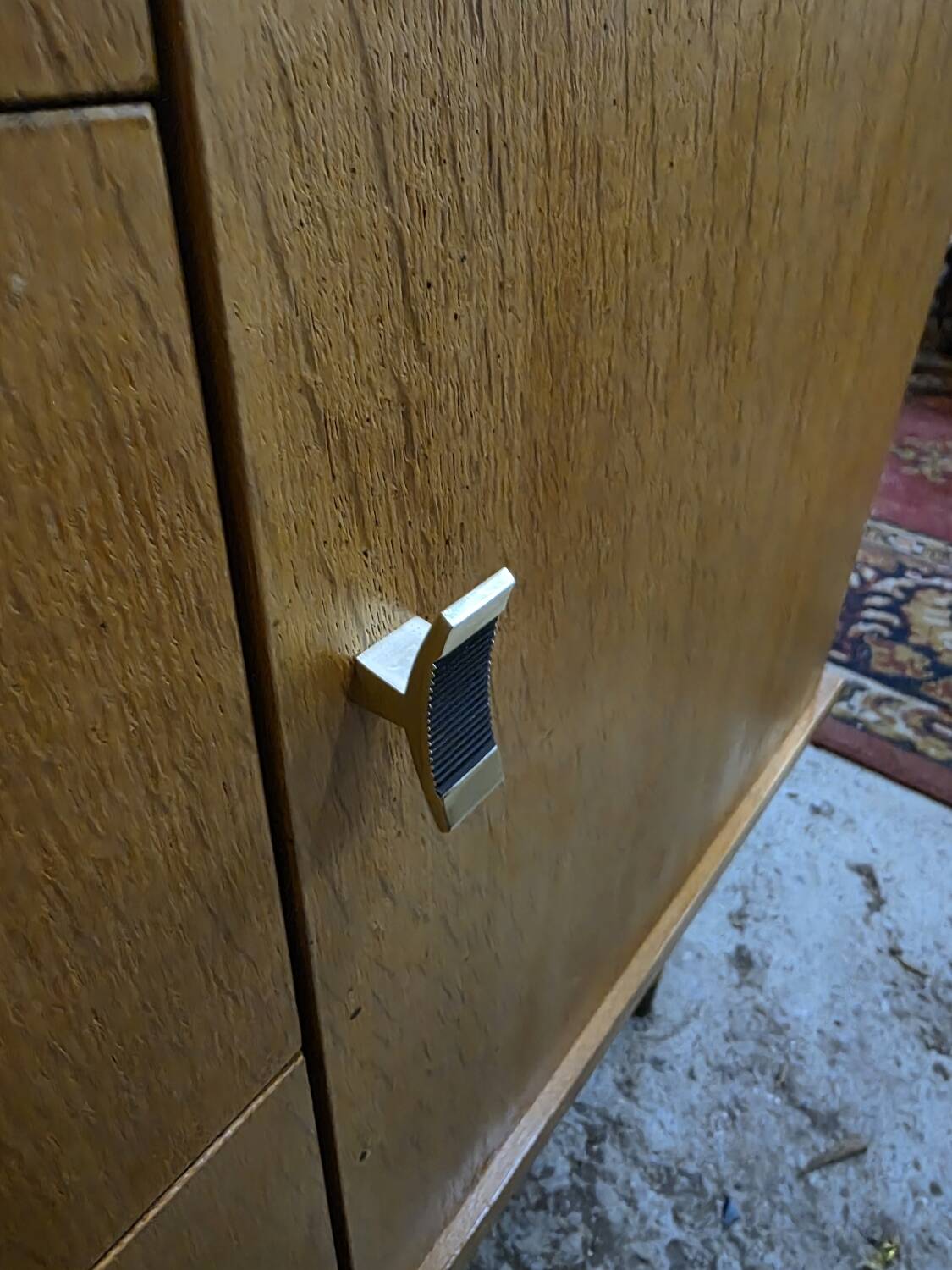 Commode en chêne, années 60