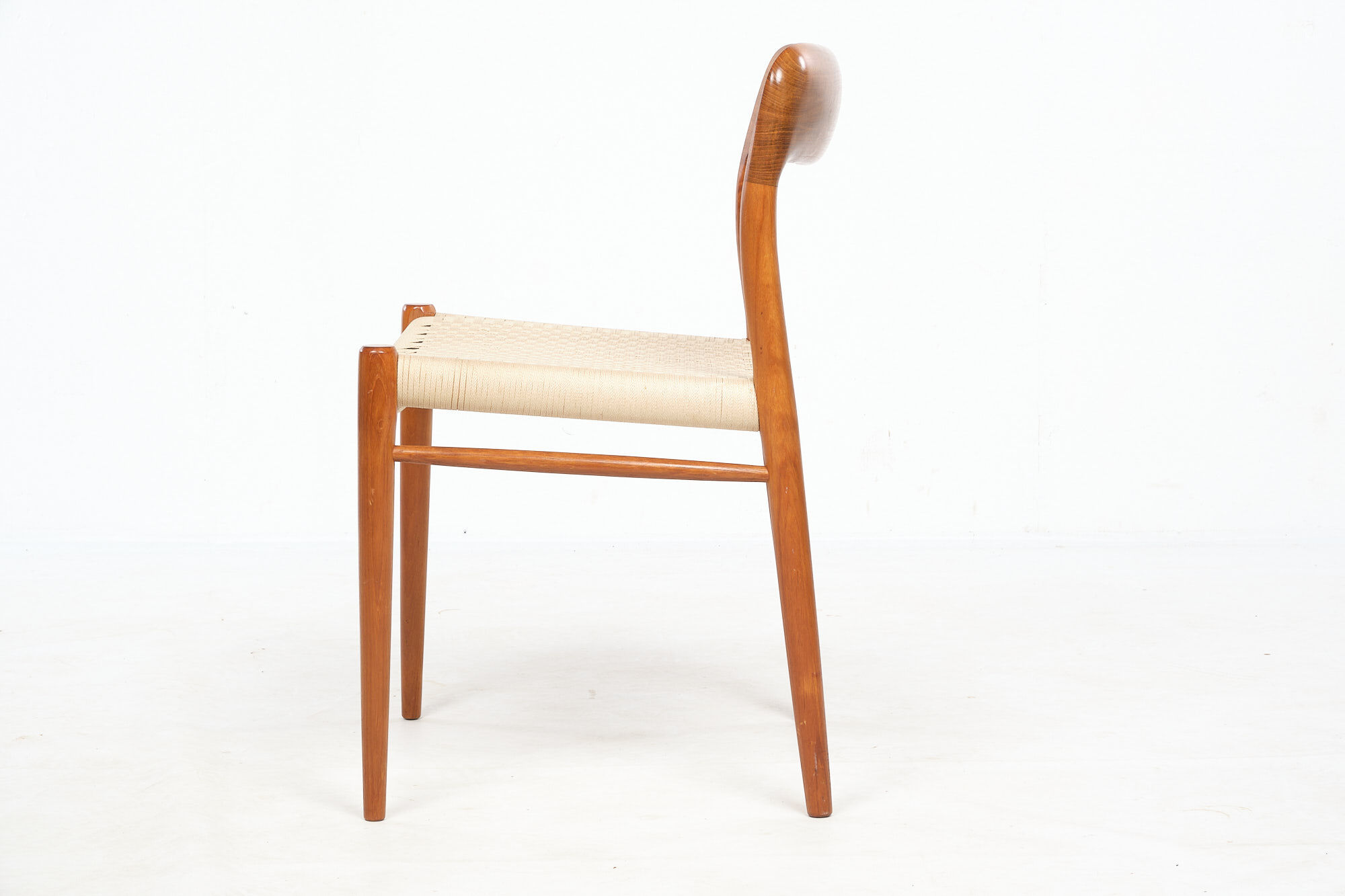 Set of four chairs, Niels Otto Moller, model 75