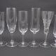 Mismatched champagne flutes
