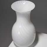 Large opalescent glass vase, 1950s
