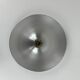 Space Age Flush Light Les Arcs Brushed Aluminum, 1960-70s