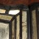 Antique trumeau with walnut mirrors, Italy 20th century