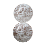2 plates Lunéville