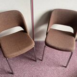 Set of 6 barrel chairs