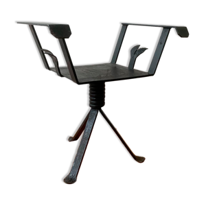 fauteuil tripode en fer