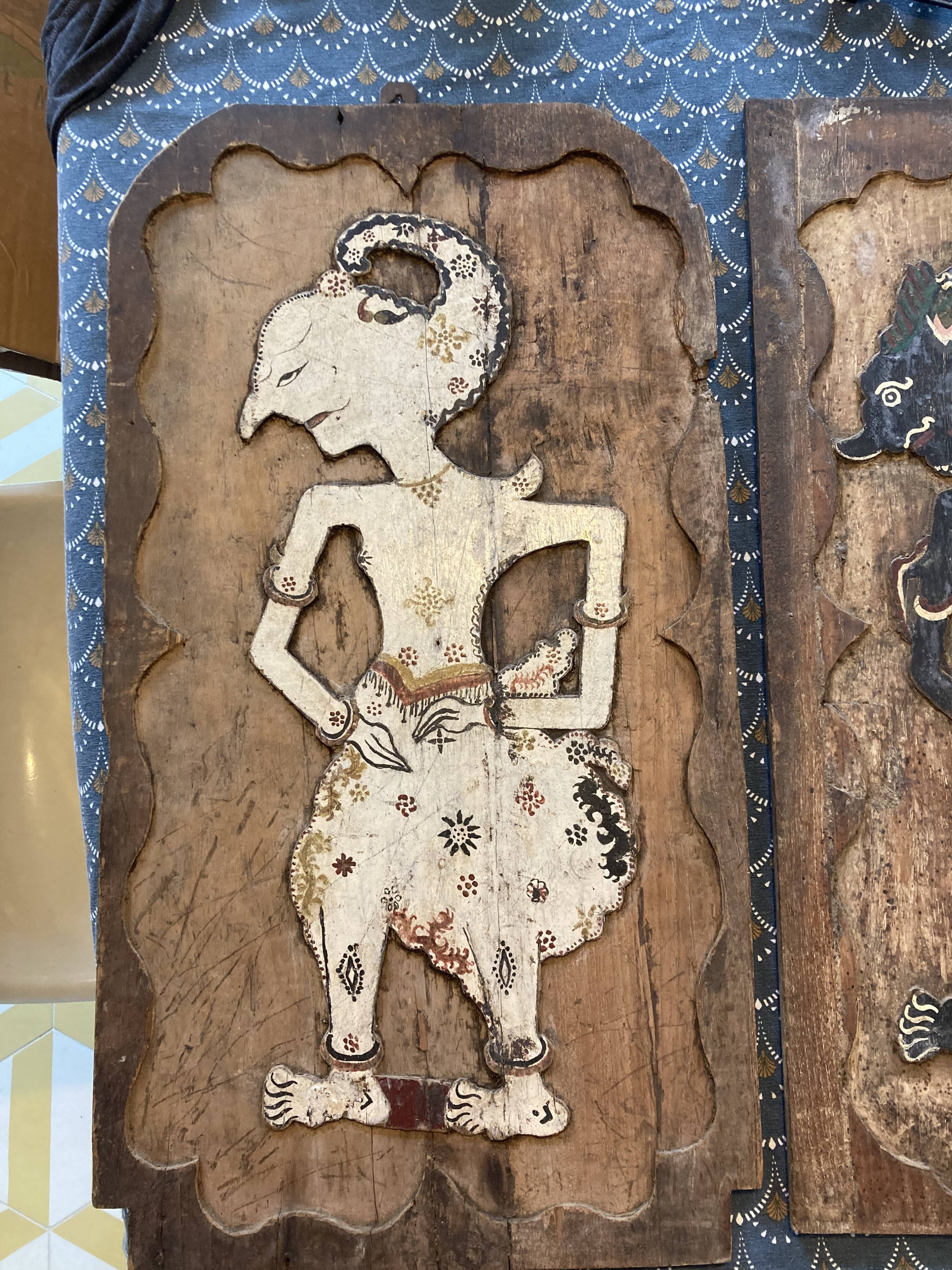 Indonesian shutters for decoration