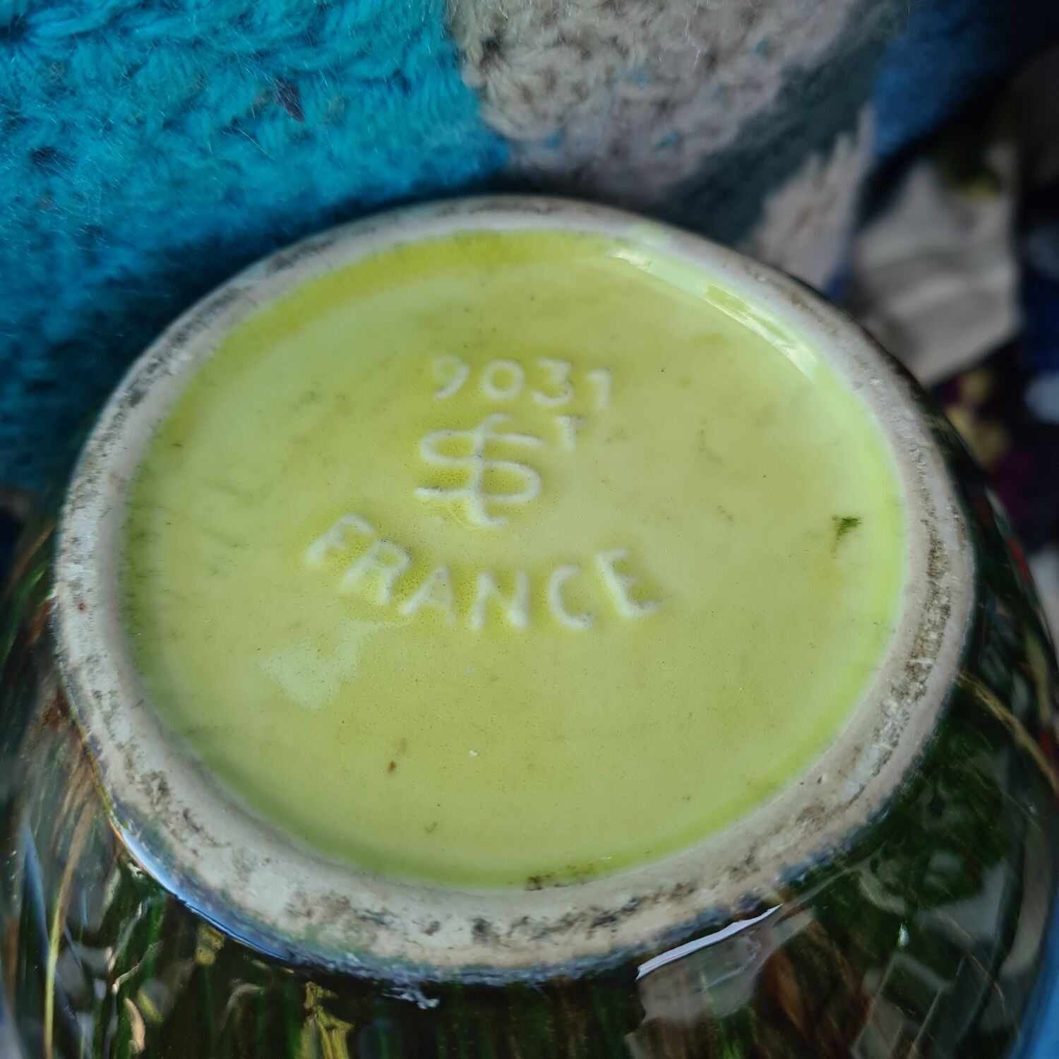 Large earthenware ceramic vase St Clément