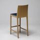 Set of six beech bar stools "Anna" by Crassevig, Italy, 1990s.