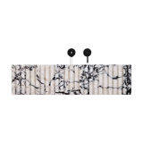 Luca - Grooved Marble Sink - Calacatta Viola - Medium