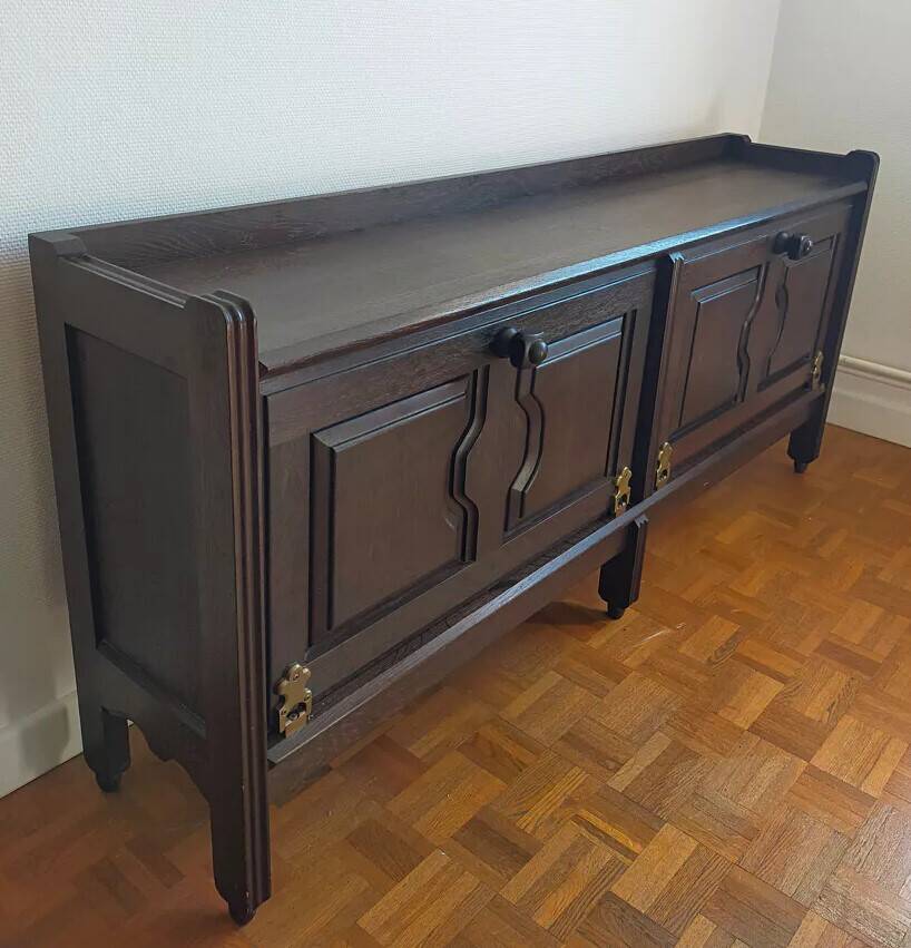 Enfilade Guillerme and Chambron in stained oak
