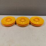 6 Rösti egg cups, Denmark, 1970s.