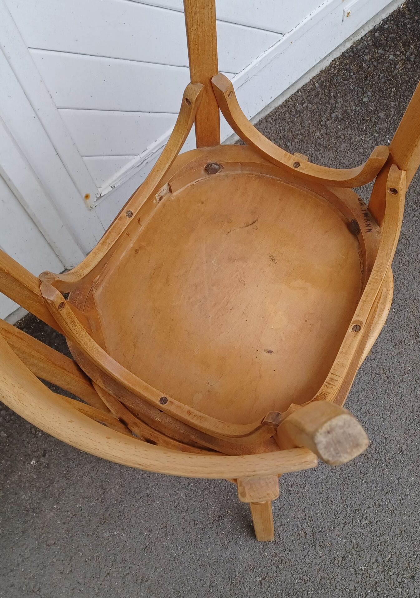 Paire de chaises bistrot Baumann
