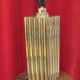 Lampe italienne années 70 en laiton