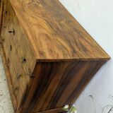 Empire Style Burr Walnut Chest of Drawers