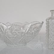 Mid-century set of bowl and carafa,1960's.
